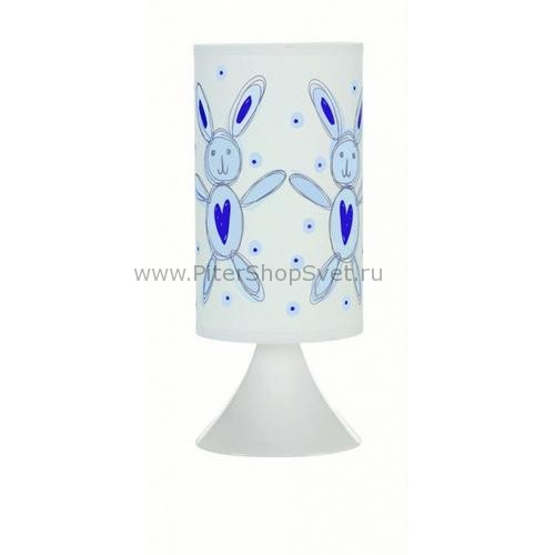 Настольная лампа для детской с синими зайцами 102402 Vaggeryd производитель MarkSlojd