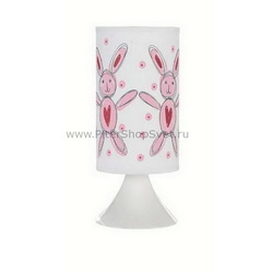 Настольная лампа для детской с розовыми зайцами 102403 Vaggeryd