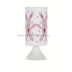 Настольная лампа для детской с розовыми зайцами 102403 Vaggeryd