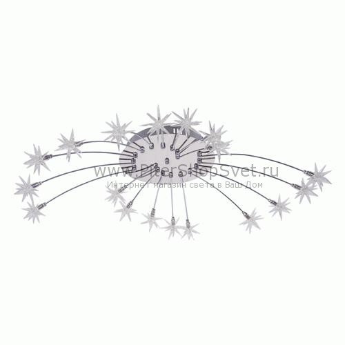 Люстра с пультом 244011018 Каскад MW-Light