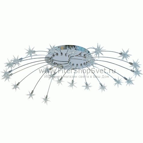Люстра с пультом 244011124 Каскад MW-Light