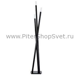 торшер напольный с выключателем на проводе 79436 Gala Black Fiaccola
