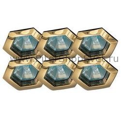 влагозащищённый встраиваемый светильник 99562 Premium Line Hexa
