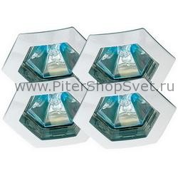 влагозащищённый встраиваемый светильник 99566 Premium Line Hexa
