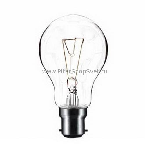 41660 лампы накаливания Лампа накаливания 60W B22d