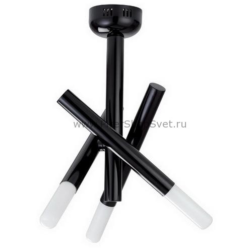 Чёрная потолочная люстра 79440 Gala Black Traversa Paulmann